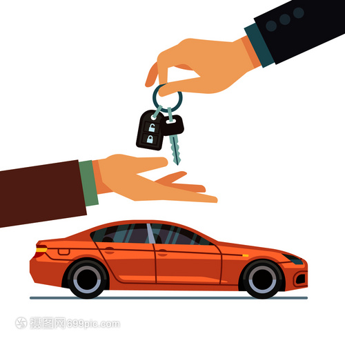 商业病媒概念图 购买与租赁汽车的利弊权衡与决策指南